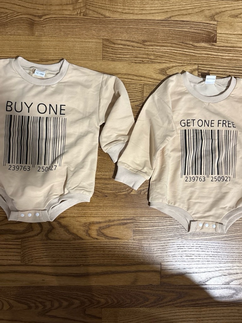 Brand new Onesies for twins 12-18 months
